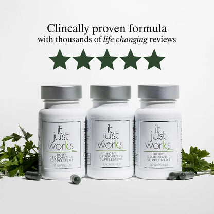 Deodorizing Supplement for Complete Body Care